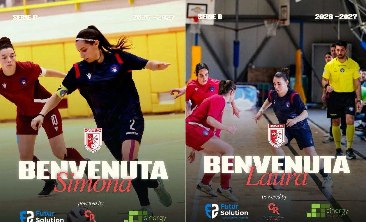 QUARTU C5 FEMMINILE, DOPPIO COLPO: ECCO SIMONA CASTI E LAURA SANTONI
