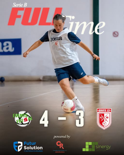 Amara la prima giornata. Eventi Futsal – Quartu Calcio a 5 C5 4-3 (2-2 p.t.)